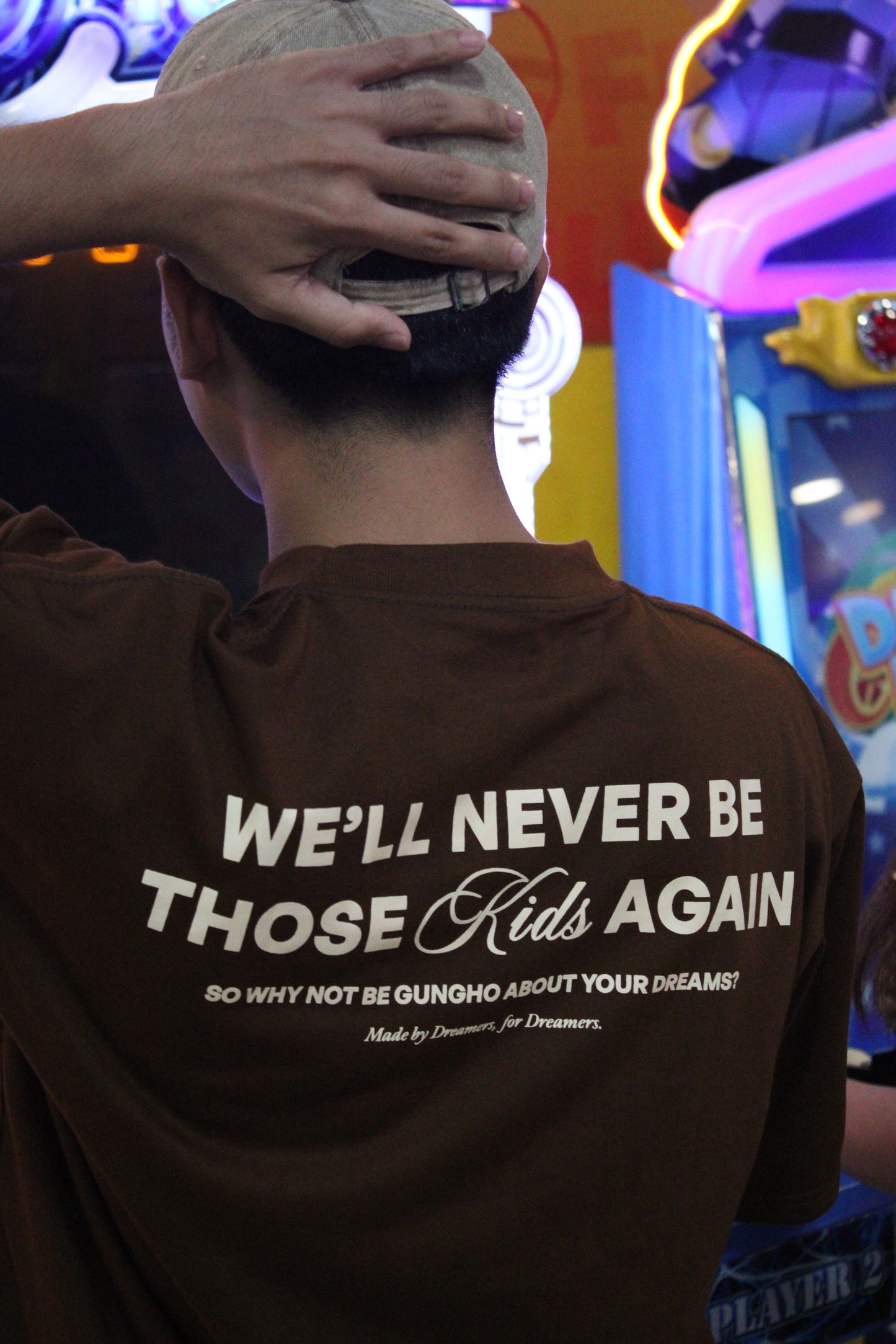 KIDS TEE (BROWN)