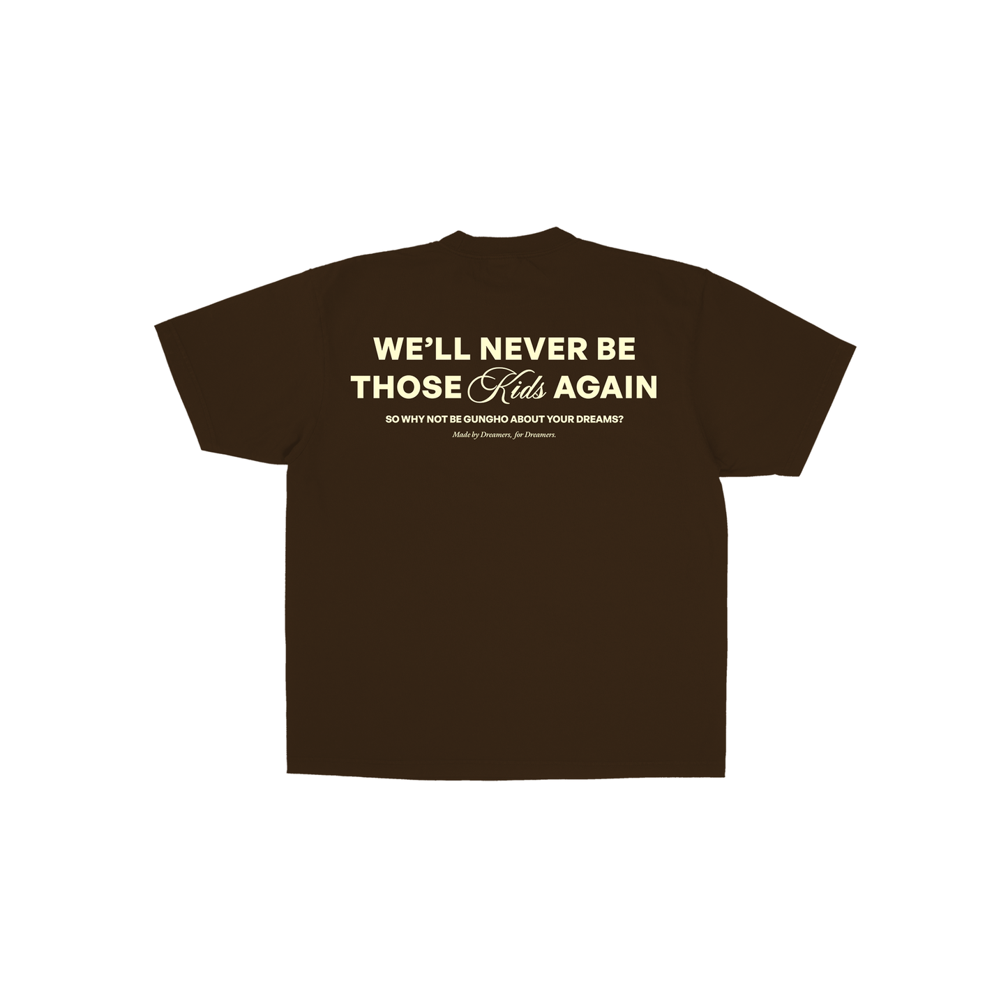 KIDS TEE (BROWN)