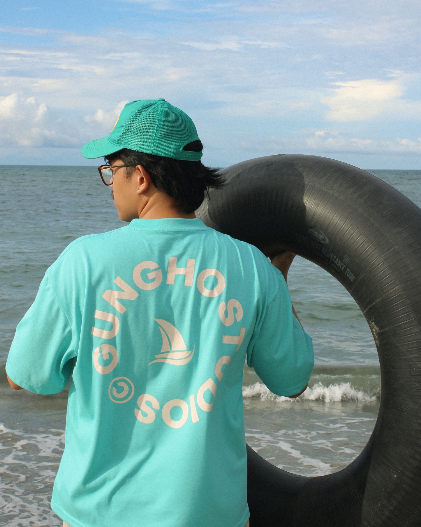 ISLA TEE (OCEAN TEAL)