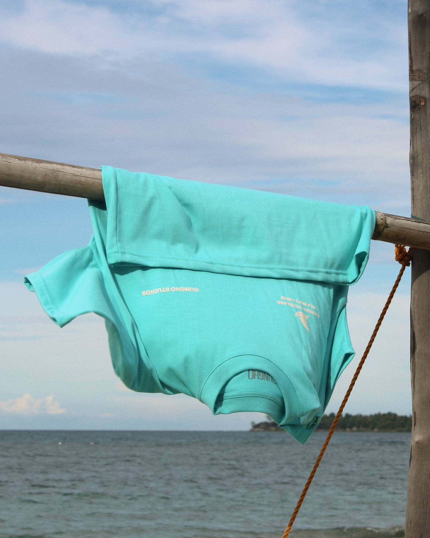 ISLA TEE (OCEAN TEAL)