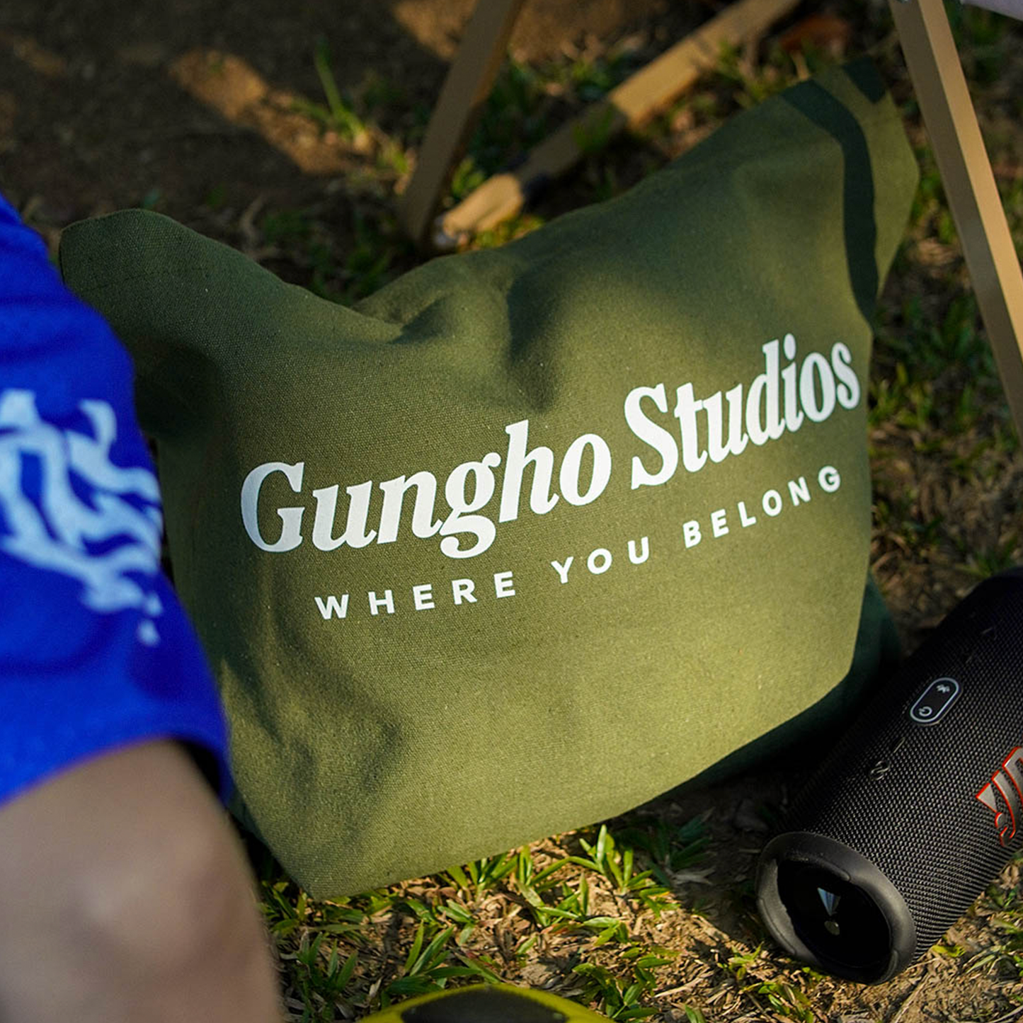 GUNGHO TOTE BAG (ARMY GREEN)