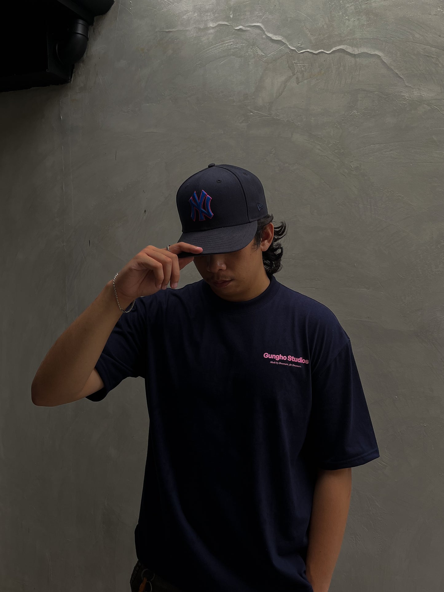 KIDS TEE (NAVY BLUE)