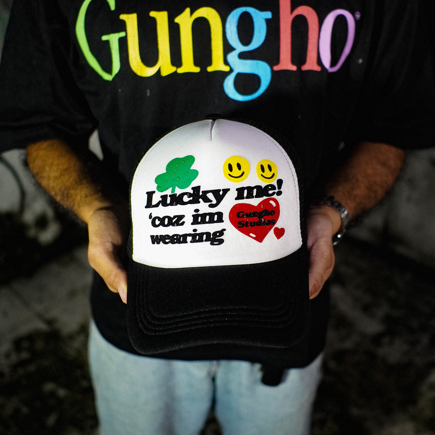 LUCKY ME (TRUCKER CAP)