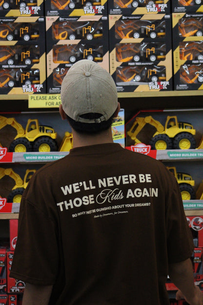 KIDS TEE (BROWN)