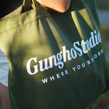 GUNGHO TOTE BAG (ARMY GREEN)